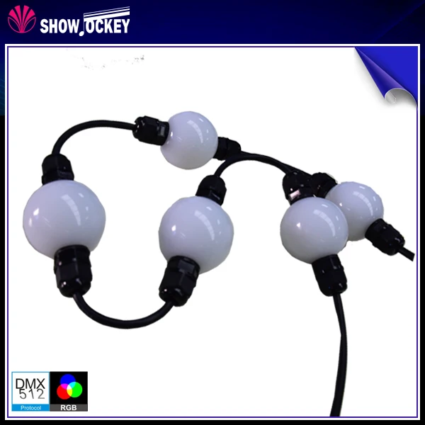 Многоцветный Открытый Висит RGB DMX светодиодные шары