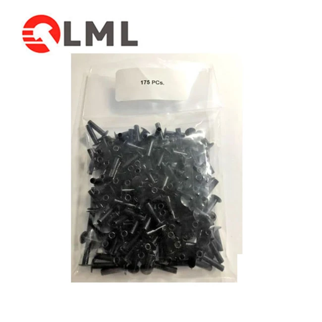Customized Low Price Black Semi Tubular Rivets With Different Sizes Supplier From China