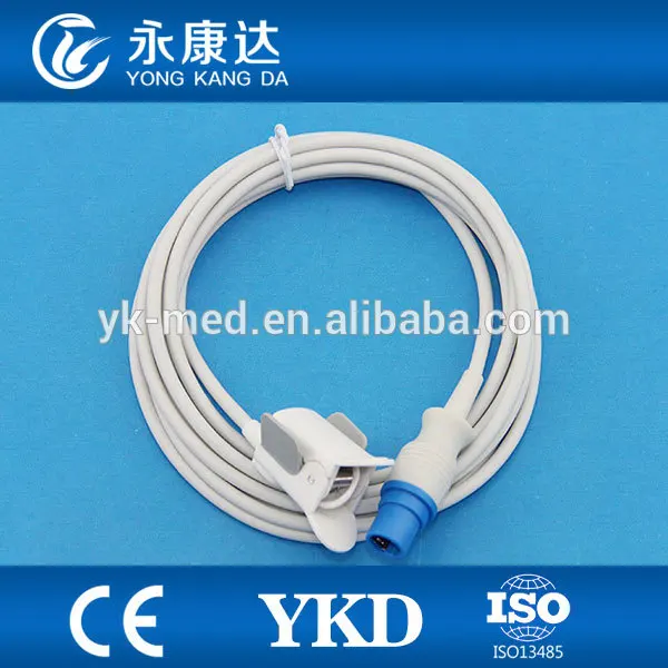 многоразовые прямой детской 7 штифт 3m spo2 датчик сименс