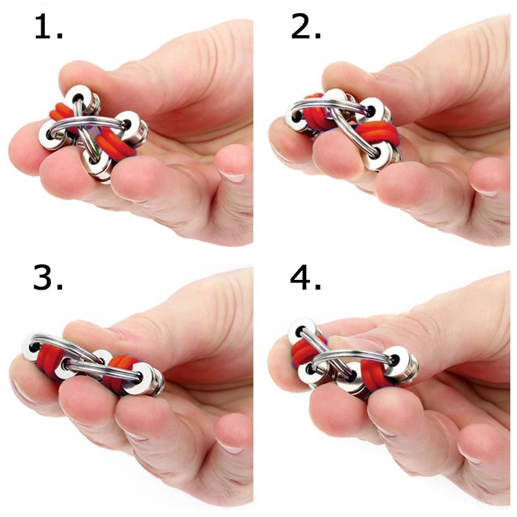 Factory Wholesale Price Bicycle Chain fidget spinner