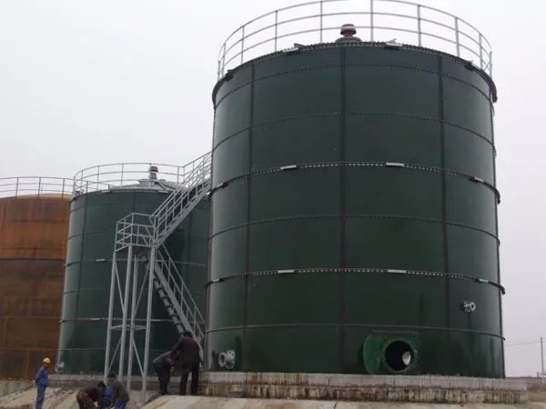 Biogas purification waste treatment Almacenamiento