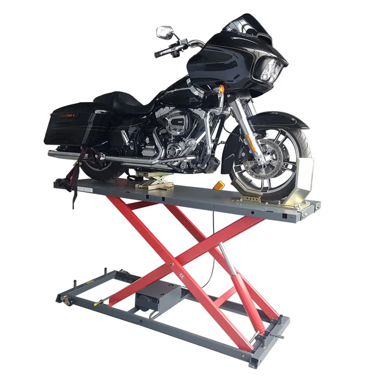 H970 2000lbs wheel available electric hydraulic motorcycle lift