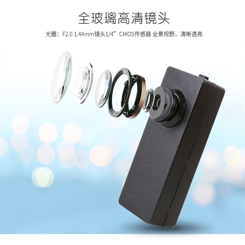 Hot Products 2020 ! 1080P wifi fastener Button Camera motion detector WiFi Function / Motion Detector --- PQ214