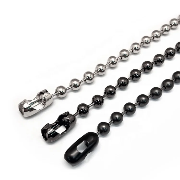 10mm ball chain 10mm Black ball chain for decoration