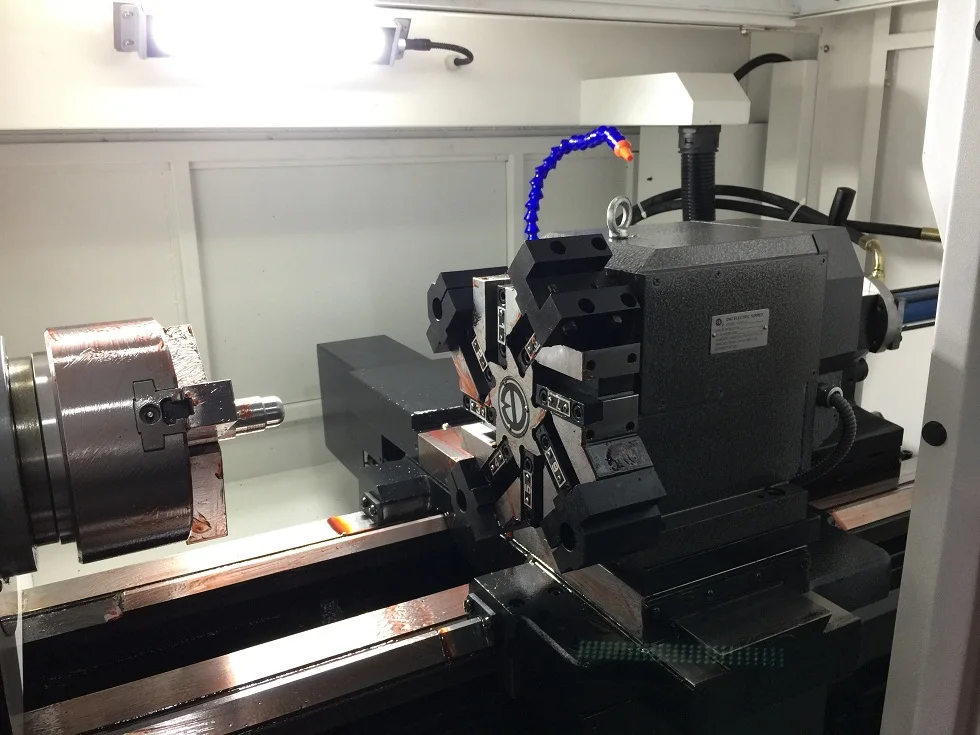 
Small High Precision machinery Flat Bed CNC Cutting Lathe Machine CK6140 with c axis(BL-H6140C) 