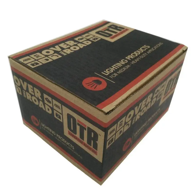 Натуральный коричневый крафт-бумага упаковочная коробка для железа часть на продажу