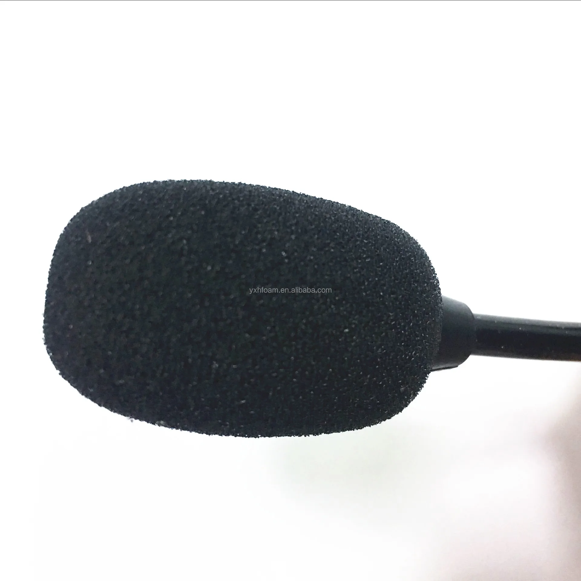 Conference microphone sponge cover /small foam  with the size:  hight 25MM / OD :18MM  / hole:6MM
