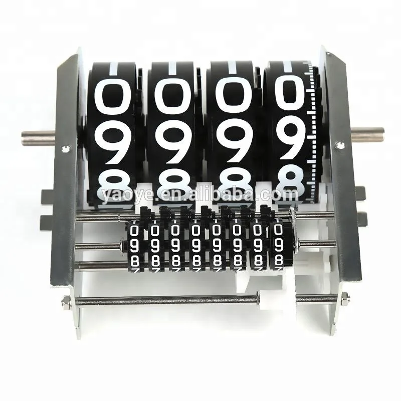 YYQ-40 4 digit mechanical diesel fuel flowmeter register