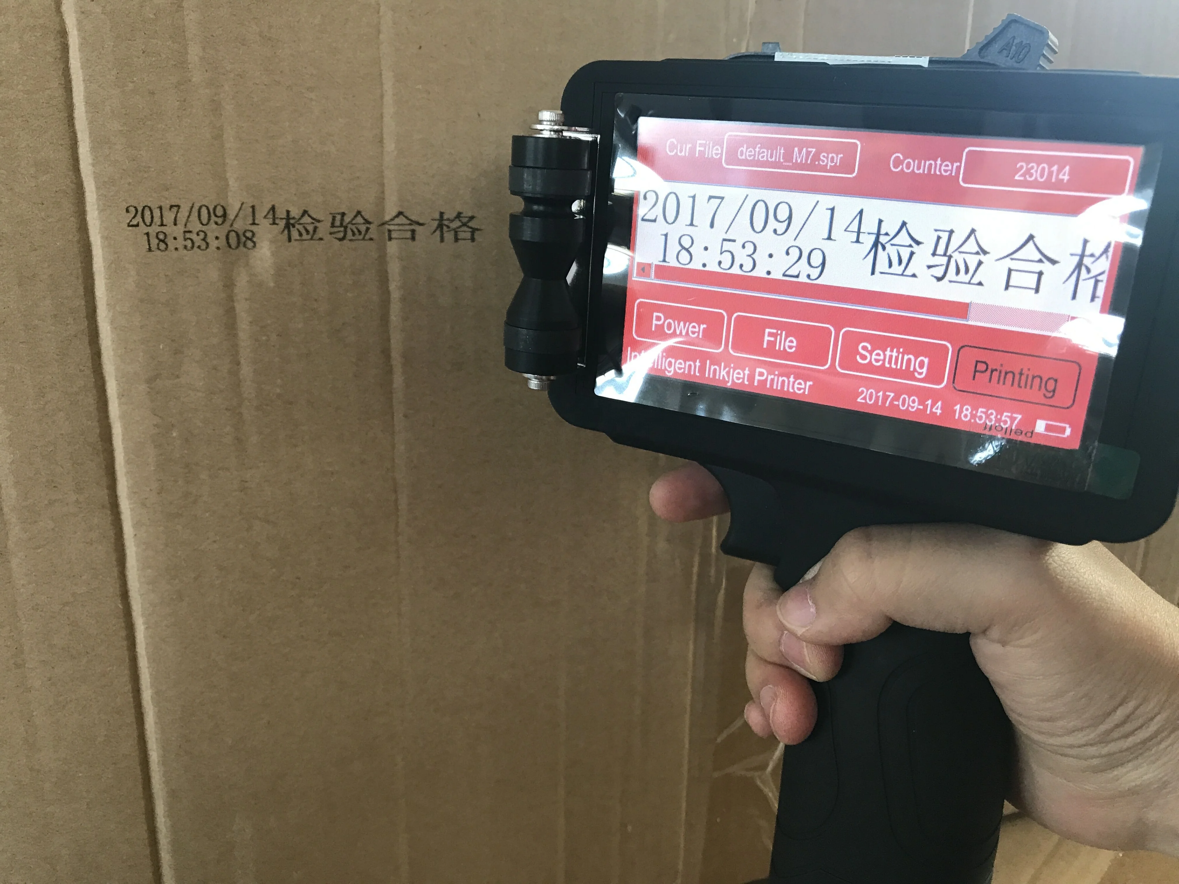 Automatic TIJ Inkjet Coding Machine Printer, inkjet code machine and bar code machine