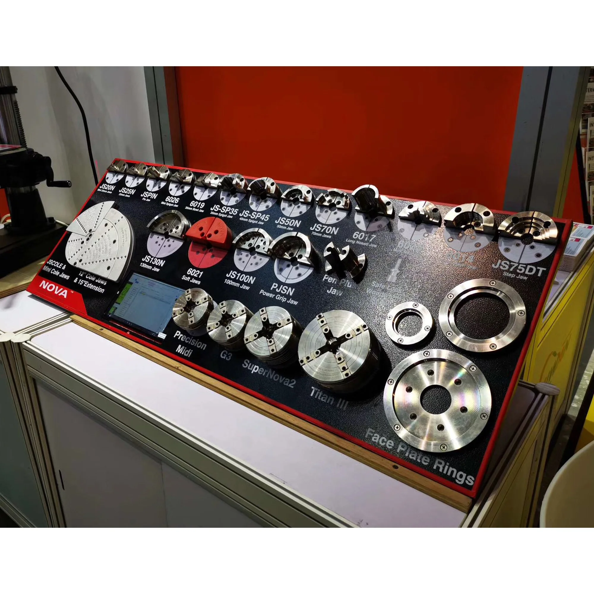 Комплект патронов для токарного станка по дереву, ограниченная серия, NOVA 30-я годовщина G3 (SKU 48246)