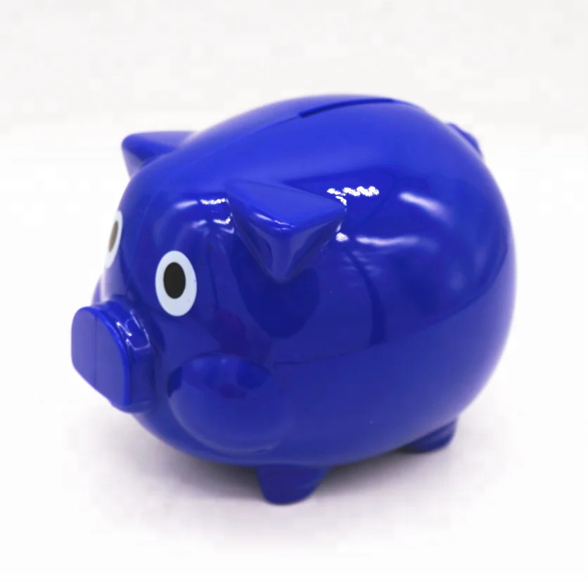 
house money saving box/clear plastic coin banks/animal shape piggy banks 