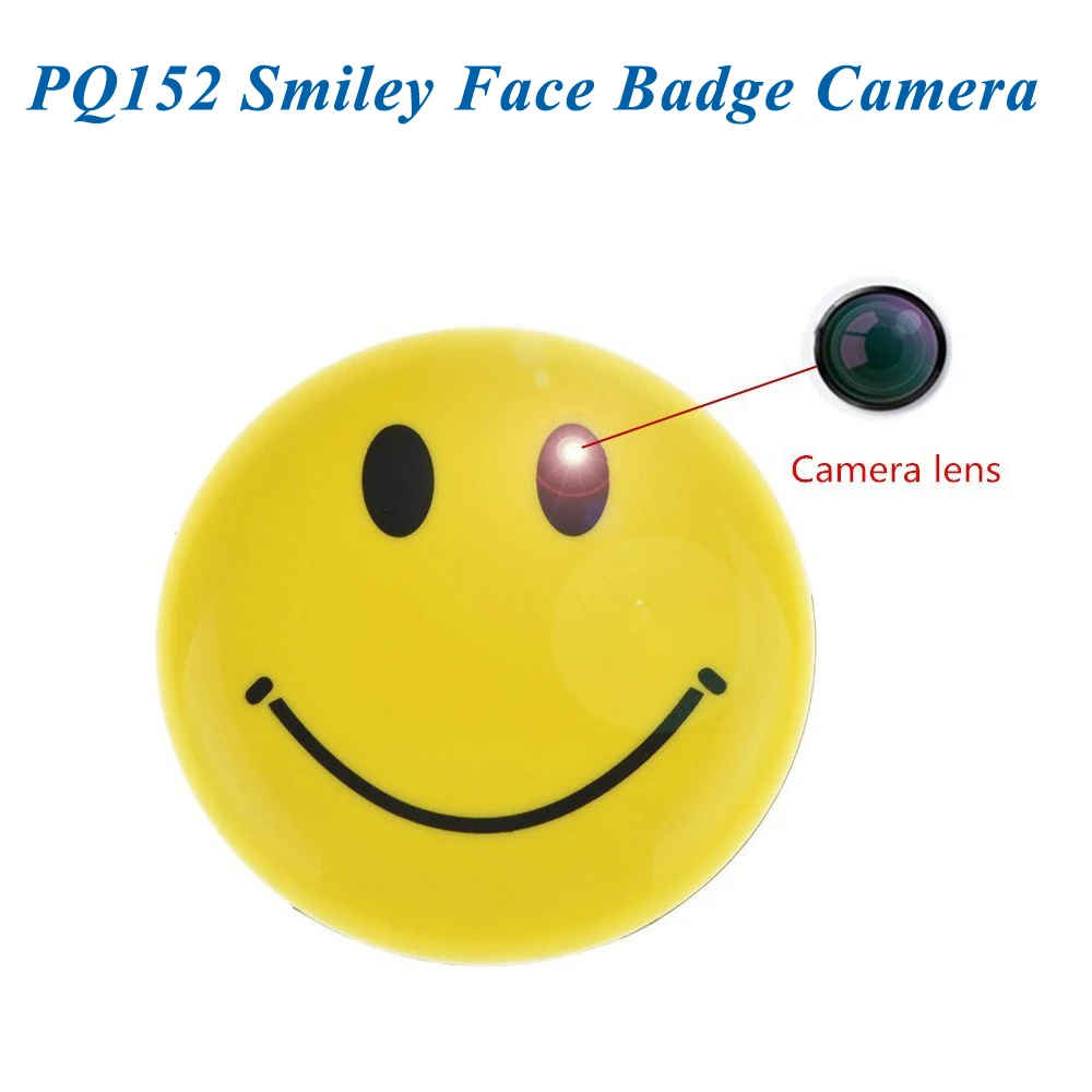 smiley face spy camera