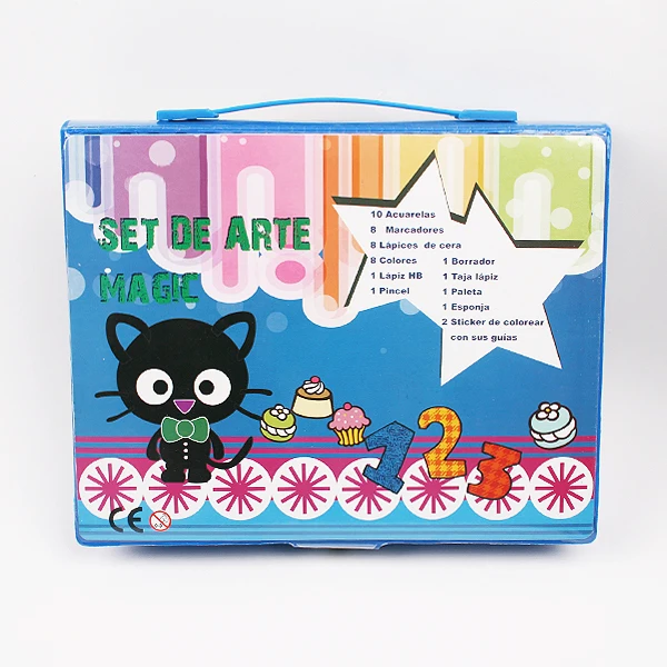 Licheng CMS149 Art Set for Kids, Quality 43-Piece Stationery Drawing Set