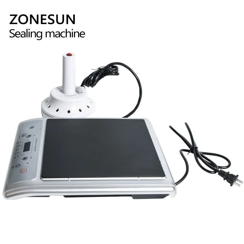ZONESUN GLF-500L Microcomputer Hand-held Electromagnetic Induction Aluminum Foil Cap Sealing Machine Continuous Induction Sealer