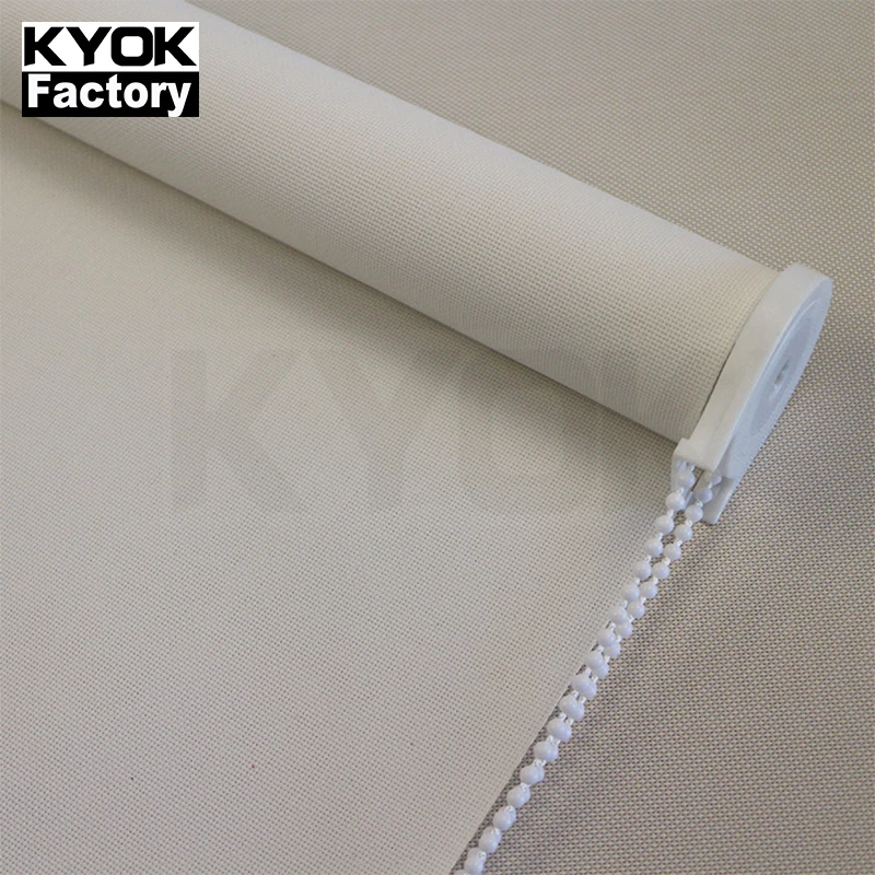 KIEI2019 Perforated screen blackout horizontal roller blinds curtain  screen curtain blind