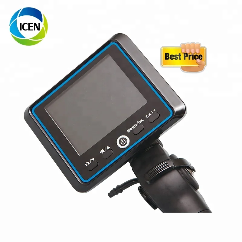 IN-P029-1 Portable fiber optic ent endoscope video with led light source lenses endoscope video price