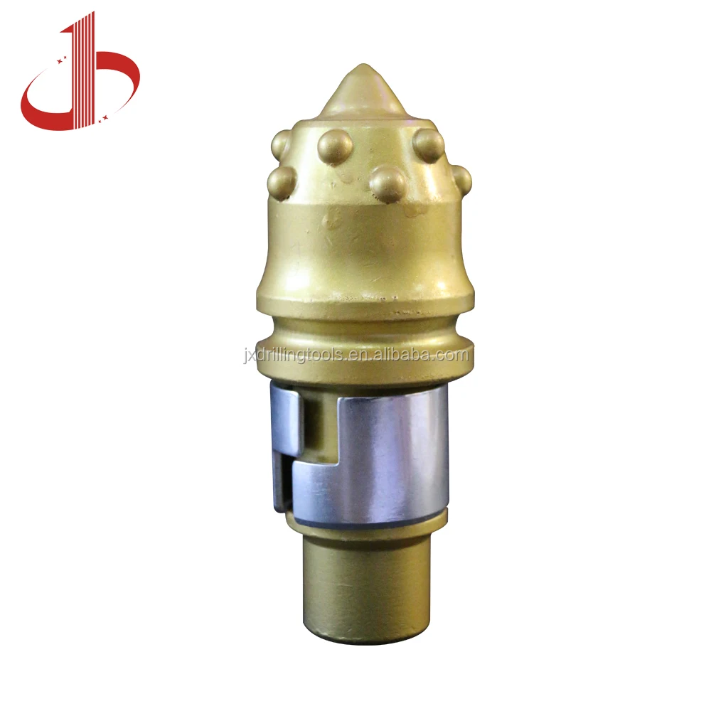 Round shank cutter pick teeth for bauer piling rig machine