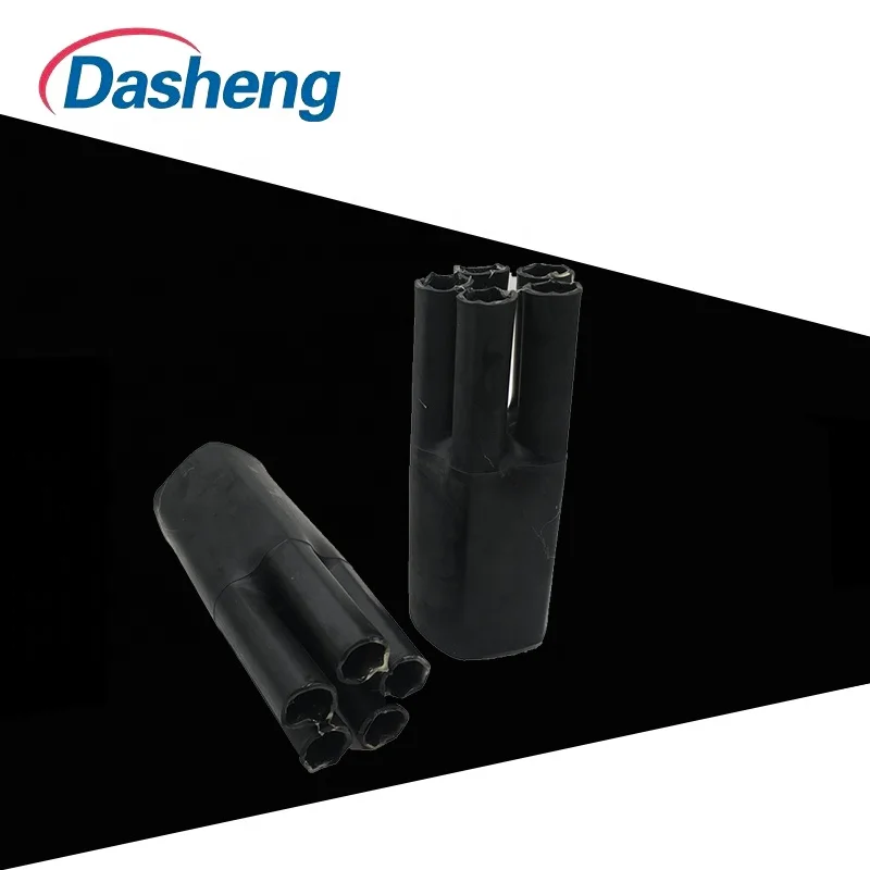 3-Core Heat Shrinkable Breakouts Cross Linked Polyolefin Cable Breakout Boots