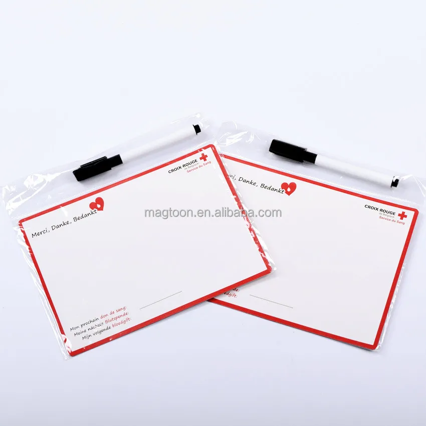 promotional oem custom short delivery time magnetic dry erase board