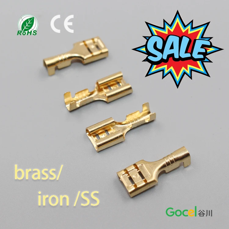  DJ622-D6.3B жгута проводов терминал автомобильные латуни обжимной разъемы