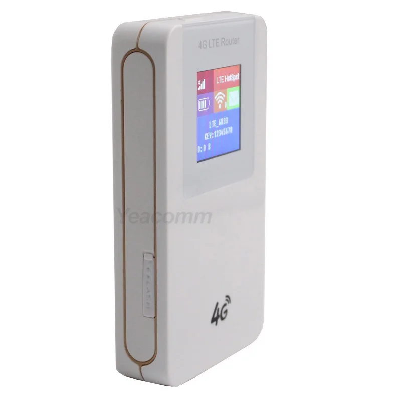 L100 portable hotspot travel 4g mini WiFi router with power Bank function
