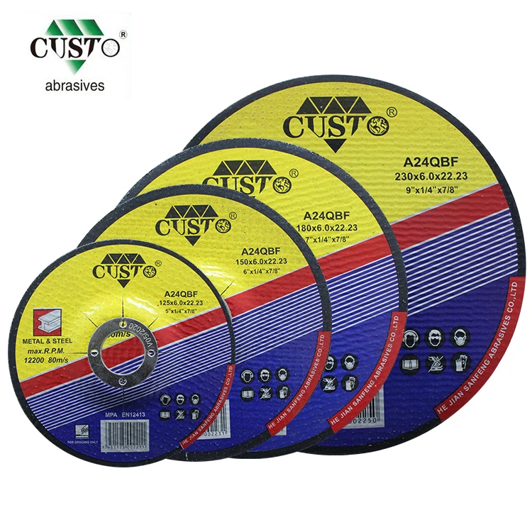 Angle norton centerless cutting grinding wheels and disc for metal and stone