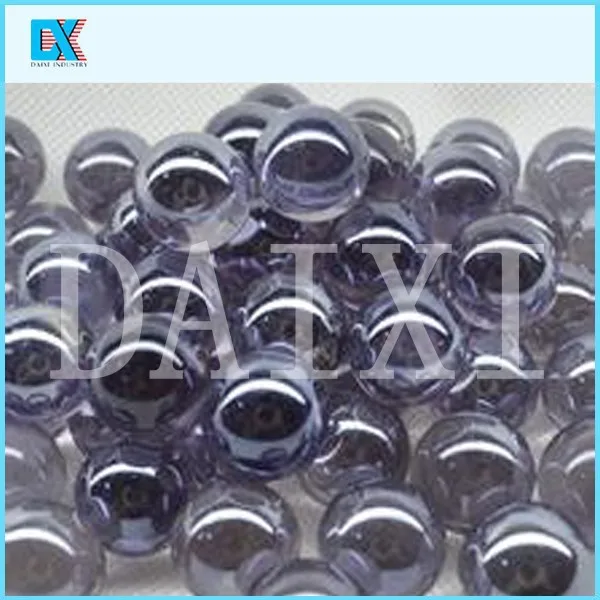 Decorative colored round glass ball