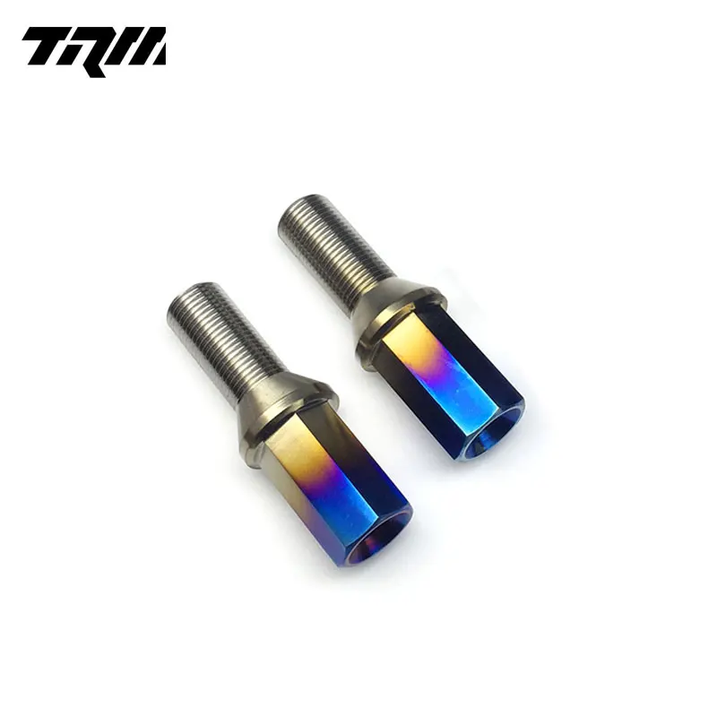 M12x1.5 automotive car titanium wheel lock bolt