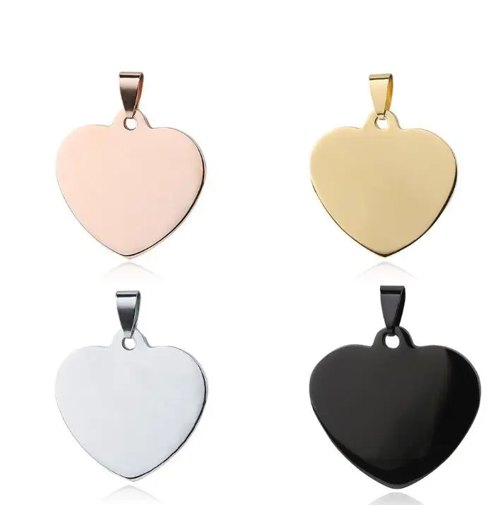 Wholesale custom logo blank military stainless steel dog tag