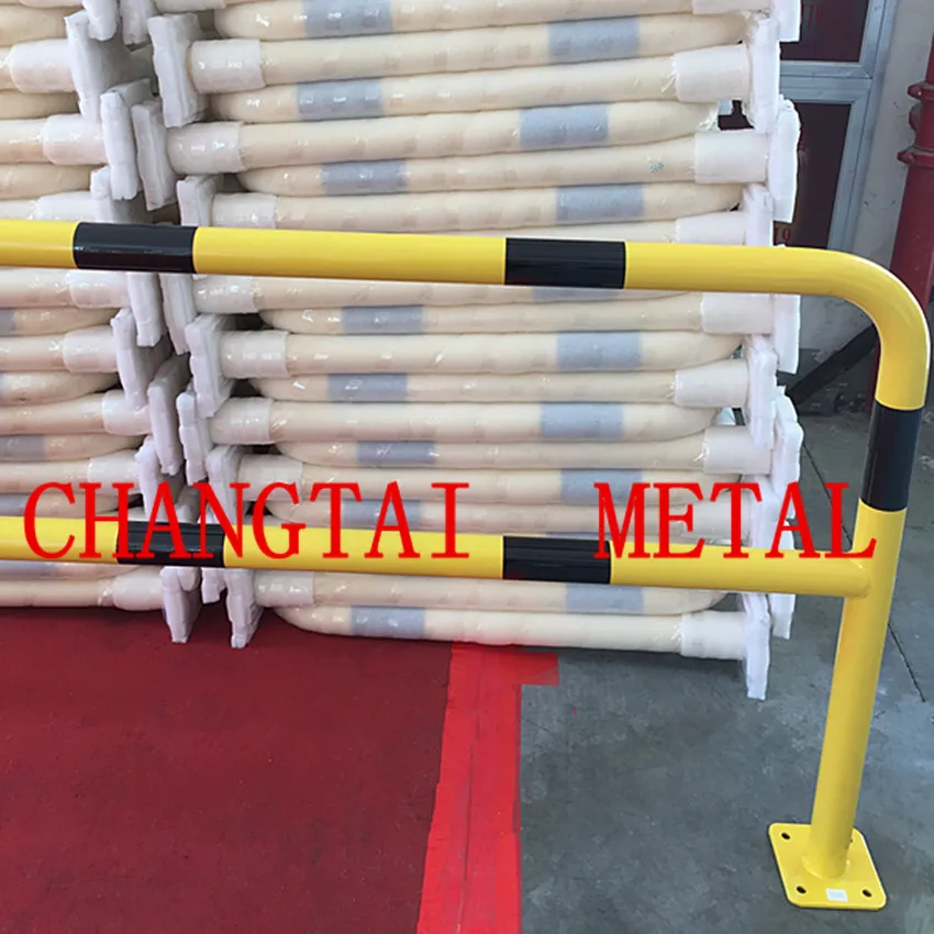 Диаметр: 60 мм Дорожный барьер с пластиковым покрытием из ПВХ, защитный барьер