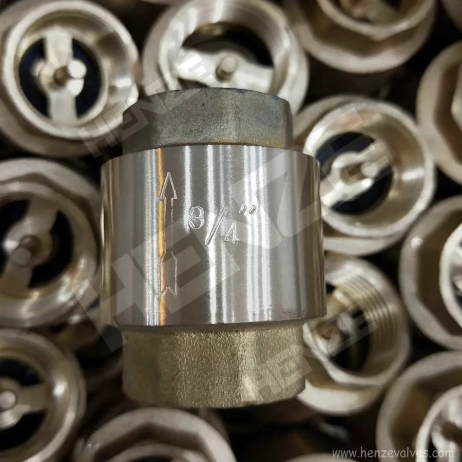 Bronze Threaded Y Type Check Valve