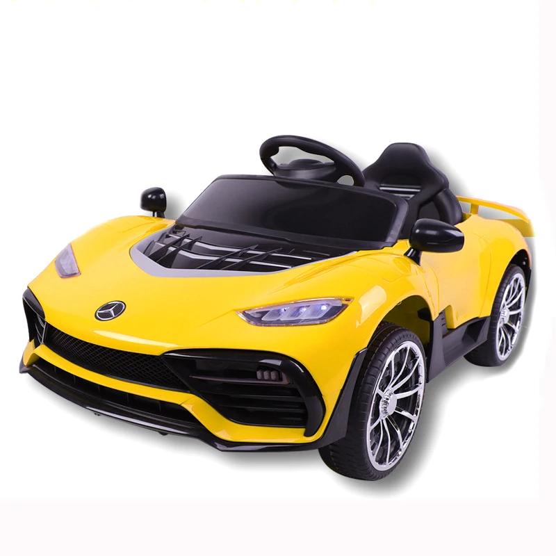 2023 kid baby can sit electric remote control toy car electric car kids ride on car children