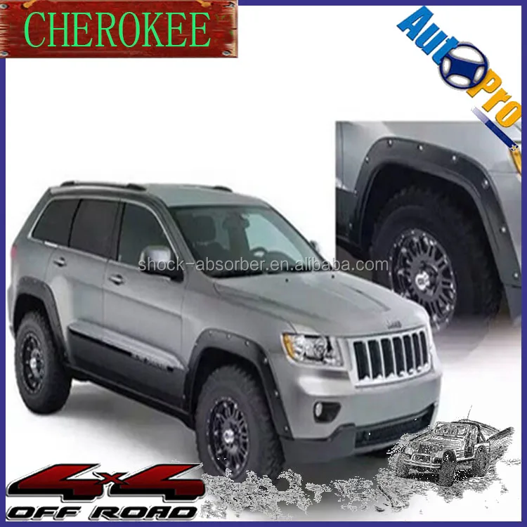 
Quality ABS Offroad 4wd Auto Parts Wide Fender Flares For Jeep Cherokee XJ 