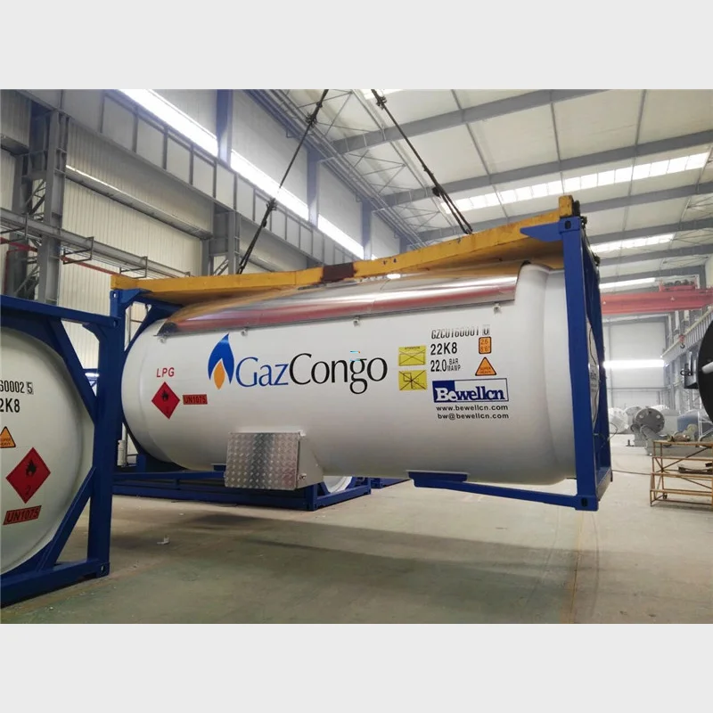 
20 ft 30ft 40ft LPG ISO Tank Container with low price 