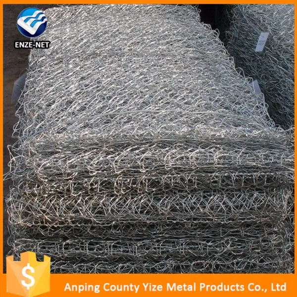 Оцинкованная сварная оцинкованная gabion камень корзина для продажи