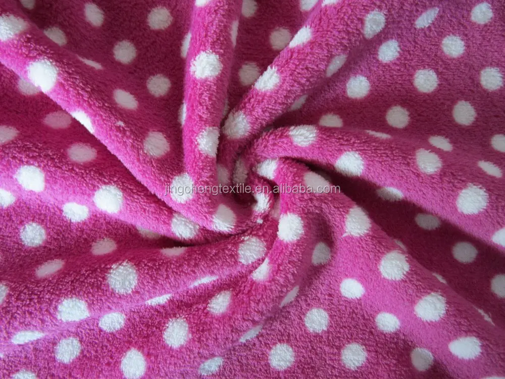 teddy velvet long hair flannel star moon flannel fleece fabric for blanket bedsheet printed flannel manufacturer blanket solid