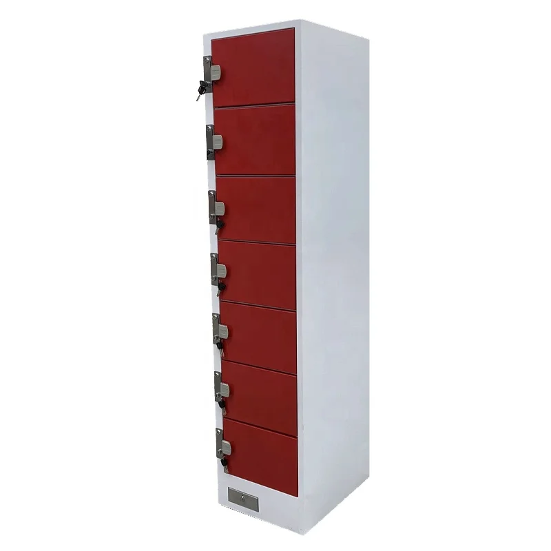 Coin Locker Steel Coin Lock Operate Locker Single Column Doors Coin Locker for Things Storage