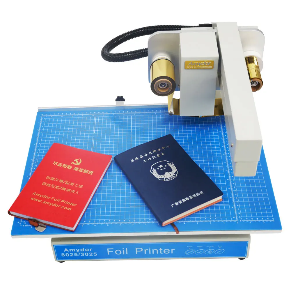 Individuation Digital Hot Stamping Foil Printing Machine for License Plate PVC Card