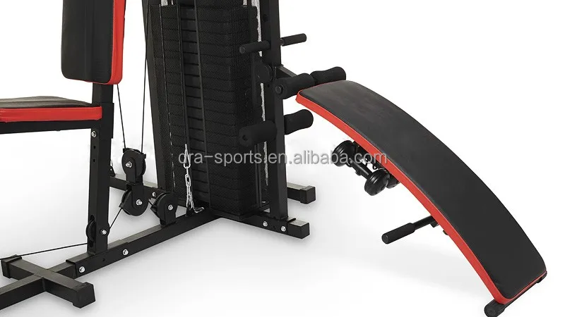 
Home gym equipment multi station bench machine squat hand weights set pull up excercise 