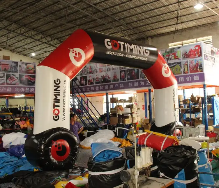 stand alone air tight inflatable arch for sports, custom logo and printing inflatable arch AR-82