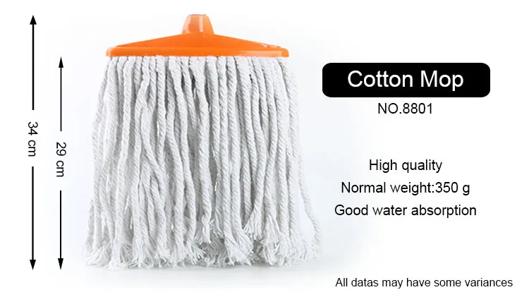 Floor PVA Cotton Mop And Broom With Long Hand Holder