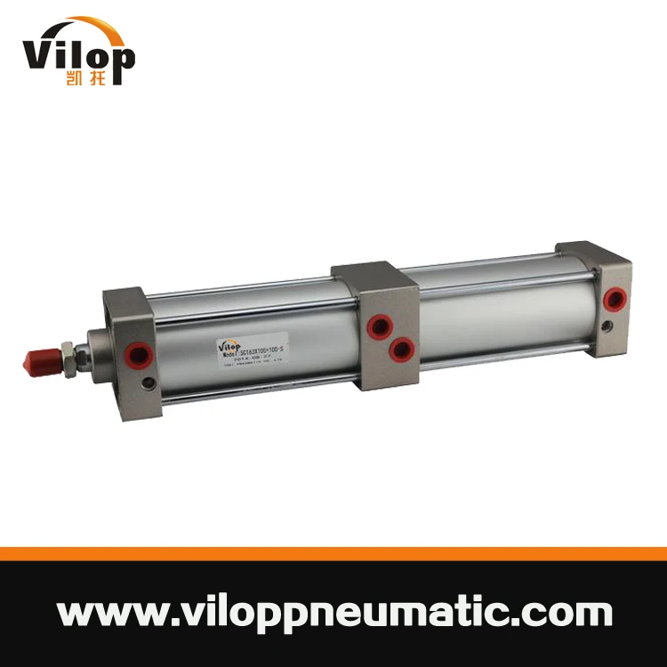 STANDARD CYLINDER (TIE-ROD) Diameter 63mm PCT Multi-position Cylinder PCT Series Dual Position Air Cylinde