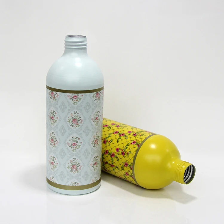 wholesale empty 30ml 50ml 200ml 250ml 500ml aluminum screw bottle with cap