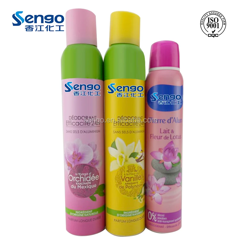 
china supplier wholesale deodorant body spray with long lasting fragrance 