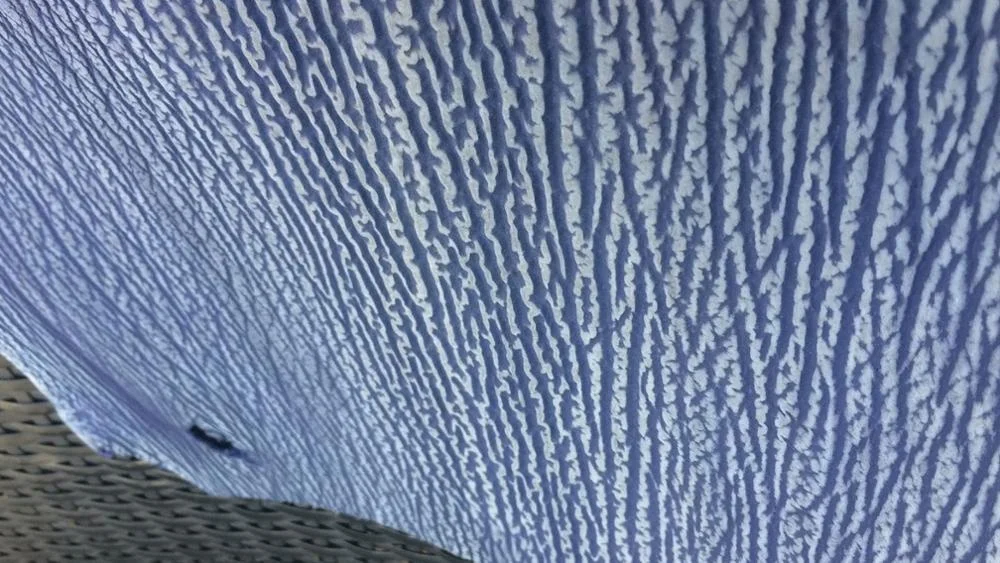 Matte Finish shark skin leather for belts