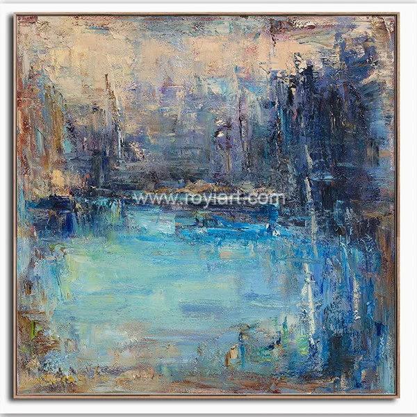 High quality handmade modern canvas abstract oil painting