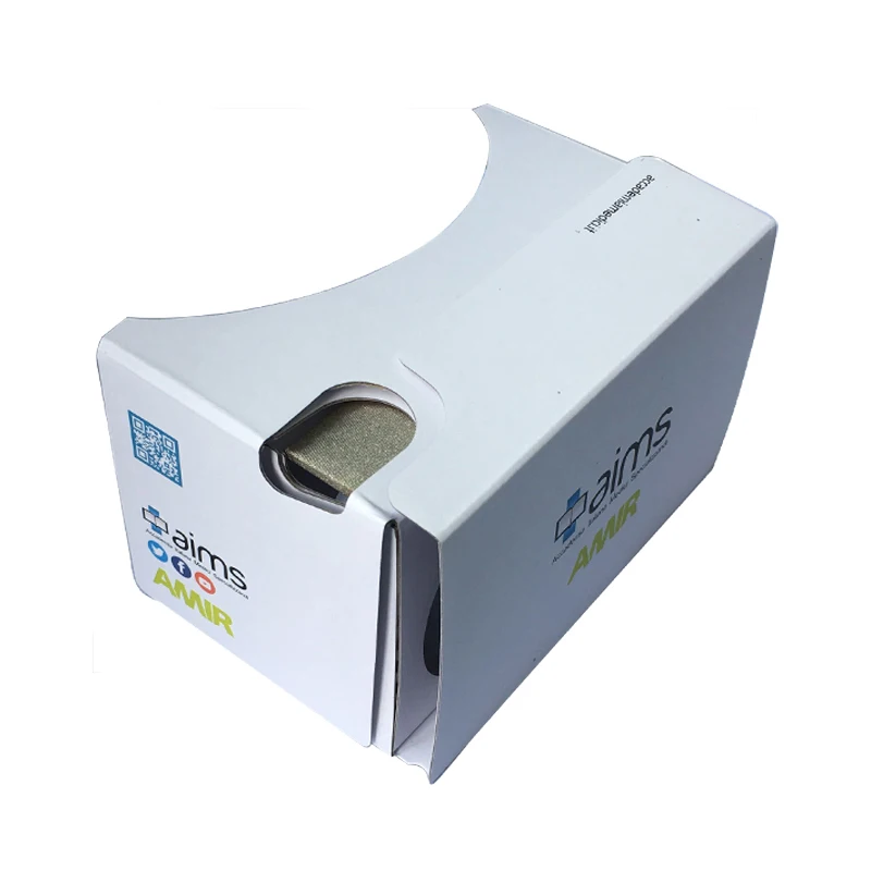 Рекламные товары фирменные гарнитуры виртуальной реальности VR Google Cardboard 3d-очки с пользовательским
