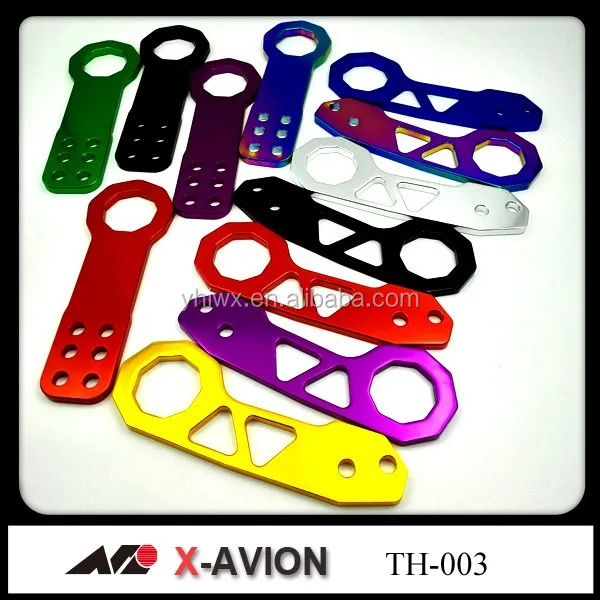 custom front bumper racing aluminum tow hook