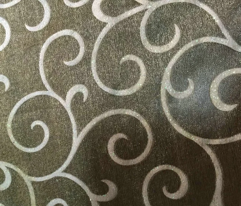 The flowers design of 3d printing 100% poly chiffon printing fabric