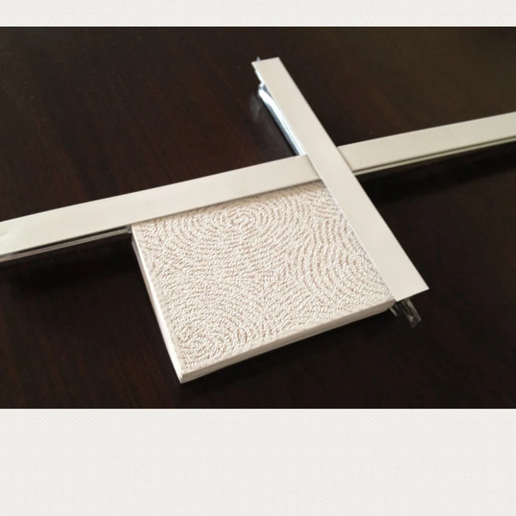 Ceiling system framing ceiling tgrid mesh decoration t-bars